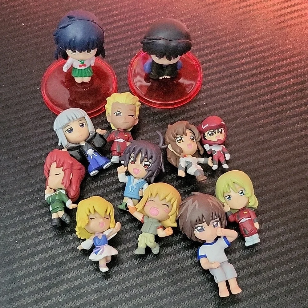 Gundam Seed + Inuyasha Mini Figures - Picture 1 of 5